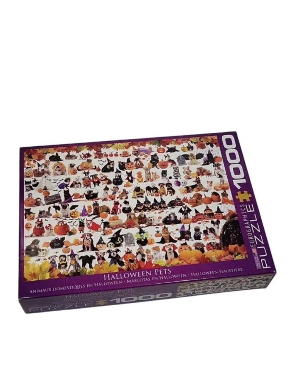 Halloween Pets 1000-Piece Jigsaw Puzzle By Eurographics